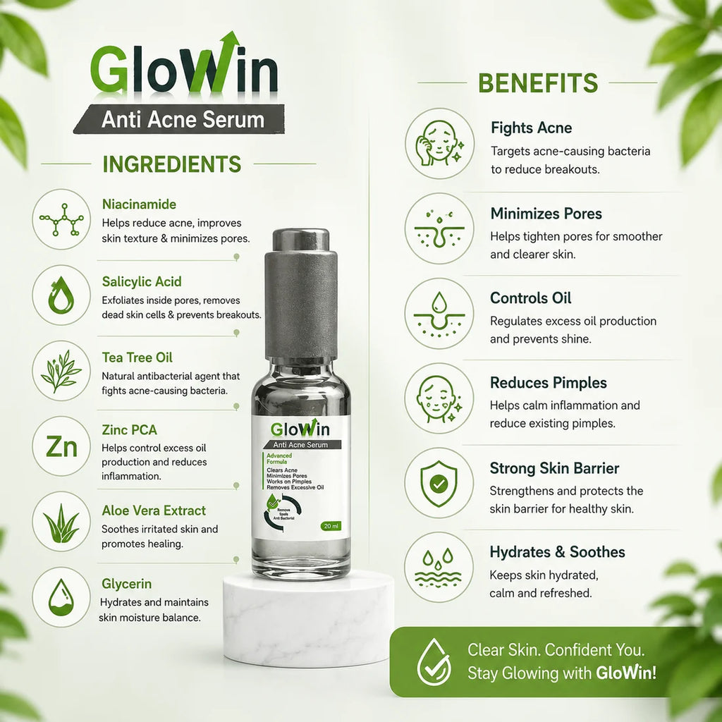 GloWin Anti Acne Serum - 20ml