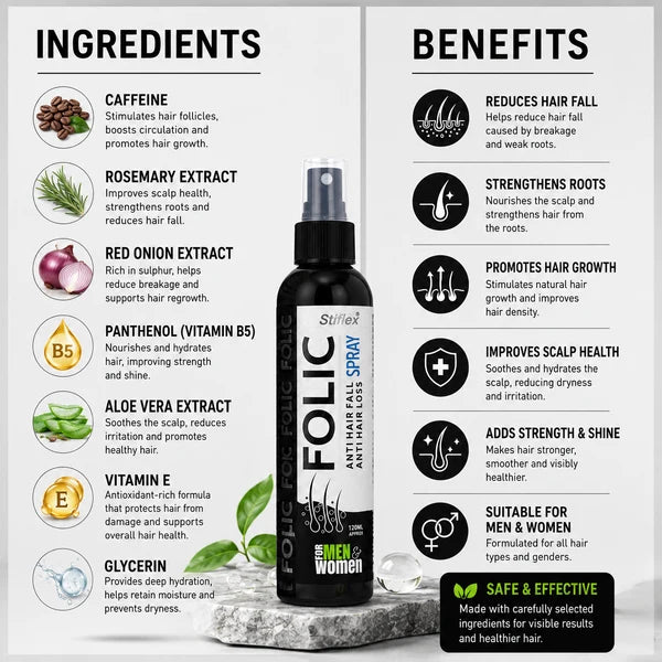 FOLIC Anti Hair Fall Spray