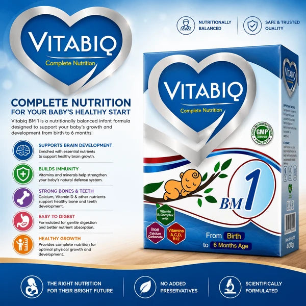 VITABIQ BM 1 – Complete Nutrition Infant Formula