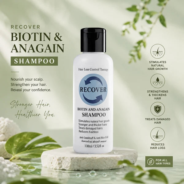 RECOVER Biotin & Anagain Hair Growth Shampoo
