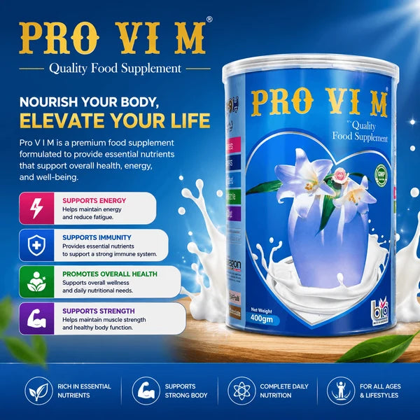 PRO VIM Premium Food Supplement Powder (400g)