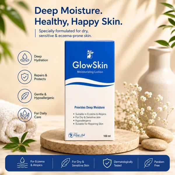GlowSkin Moisturizing Lotion – Deep Hydration for Sensitive Skin