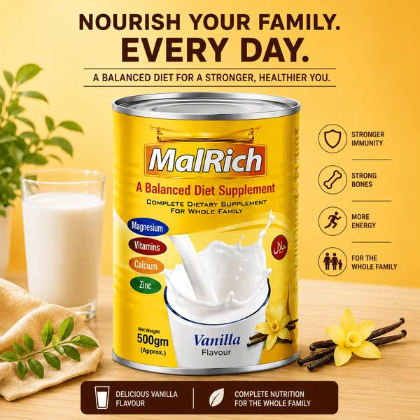 MalRich weight gain,A Balanced Food Supplement 400grams