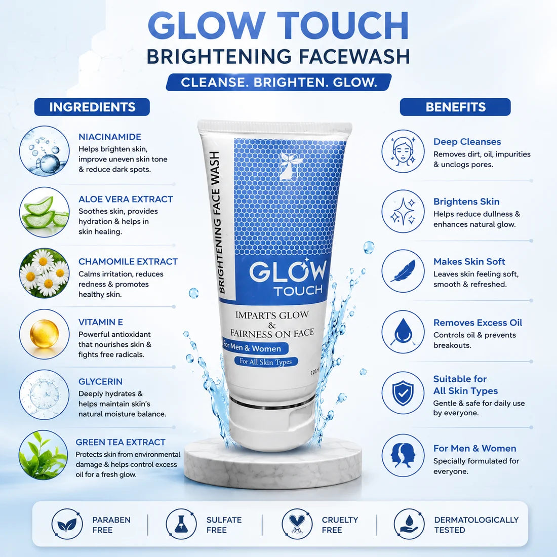 Glow Touch Brightening Facewash
