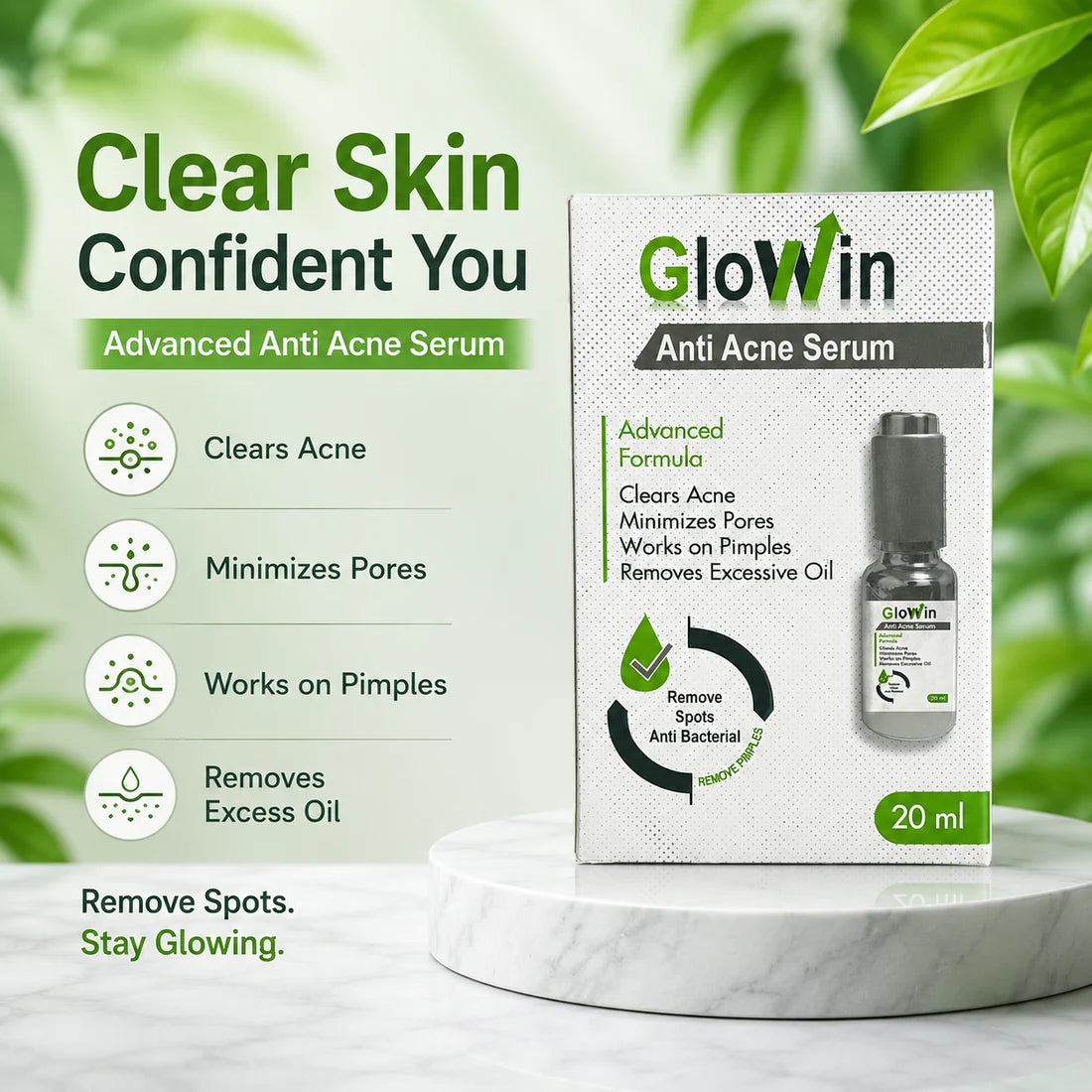 GloWin Anti Acne Serum - 20ml