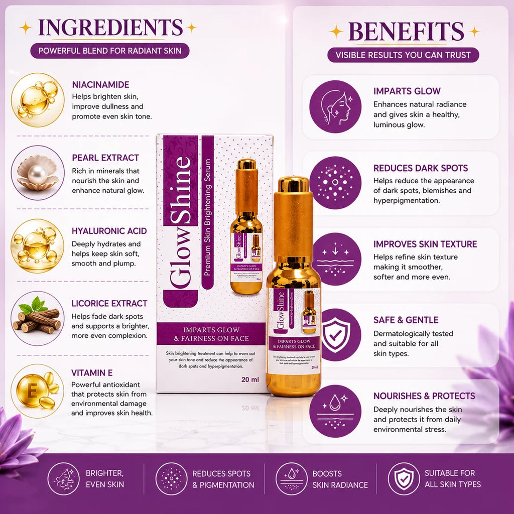 GlowShine Premium Skin Brightening Serum